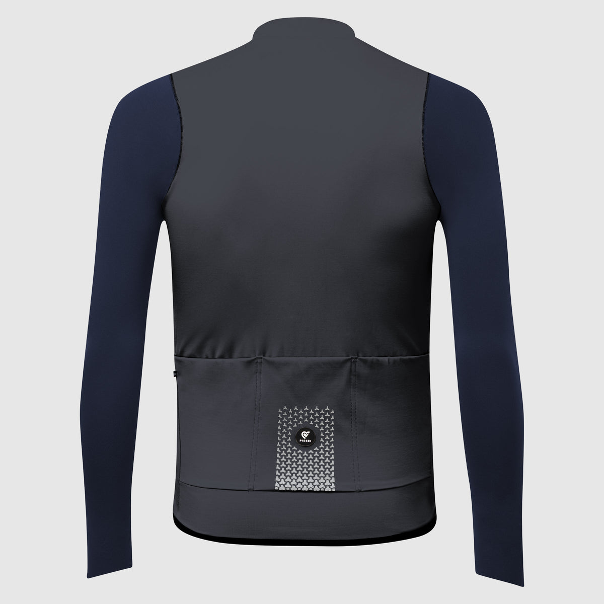 Maillot de manga larga Pissei Primapelle Bicolor - Gris azul