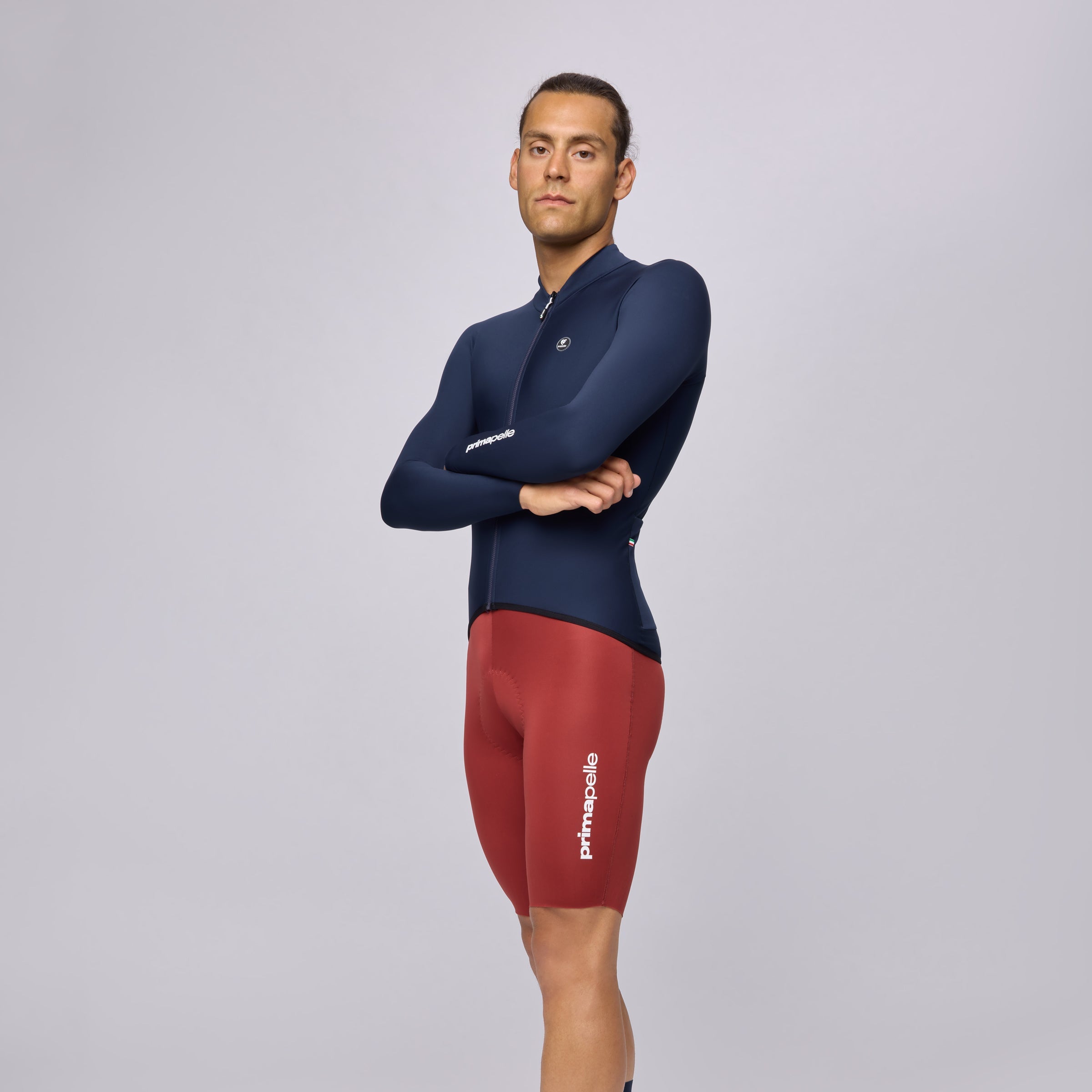 Langarmtrikot Pissei Primapelle - Navyblau