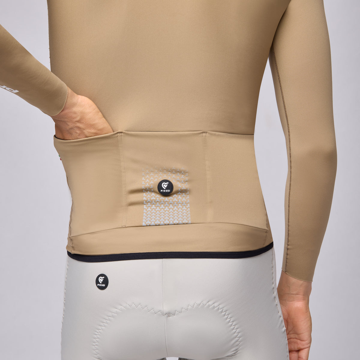 Maillot manches longues Pissei Primapelle - Marron clair