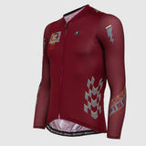 Langarmtrikot Pissei Thunder - Bordeaux