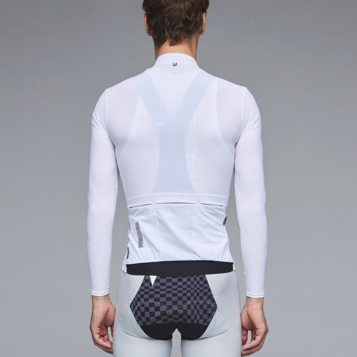 Maillot maillot de manga larga Q36.5 Dottore Pro - Blanco
