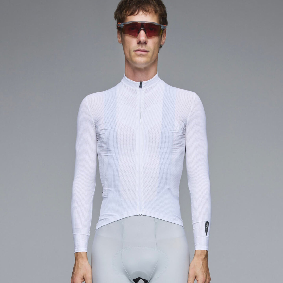 Maillot maillot de manga larga Q36.5 Dottore Pro - Blanco