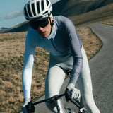 Maglia maniche lunghe Q36.5 Gregarius Hybrid Big Fade - Blu Q36.5
