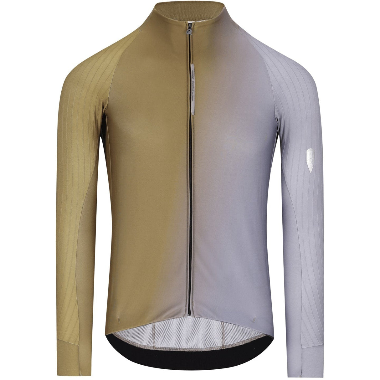 Maglia maniche lunghe Q36.5 Gregarius Hybrid Big Fade - Verde Q36.5