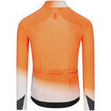 Maglia maniche lunghe Q36.5 Gregarius Hybrid Collar Fade - Orange Q36.5