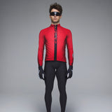 Maglia maniche lunghe Q36.5 Gregarius Hybrid Racing Car - Rosso Q36.5
