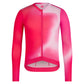 Maillot mangas largas Rapha Pro Team Lightweight 3 Surface Print - Rosa