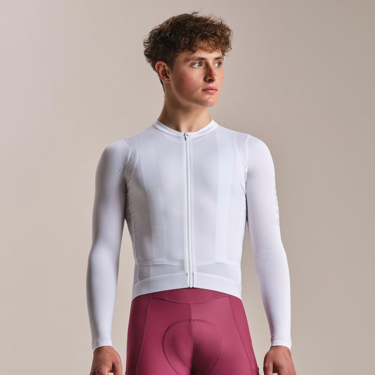 Rapha Pro Team Lightweight 3 langarmtrikot - Weiss