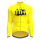 Maglia maniche lunghe  Rh+ Rask - Giallo fluo