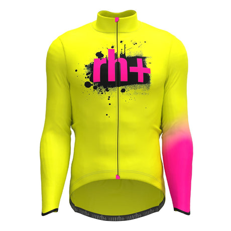 Maillot manches longues Rh+ Rask - Vert fluo