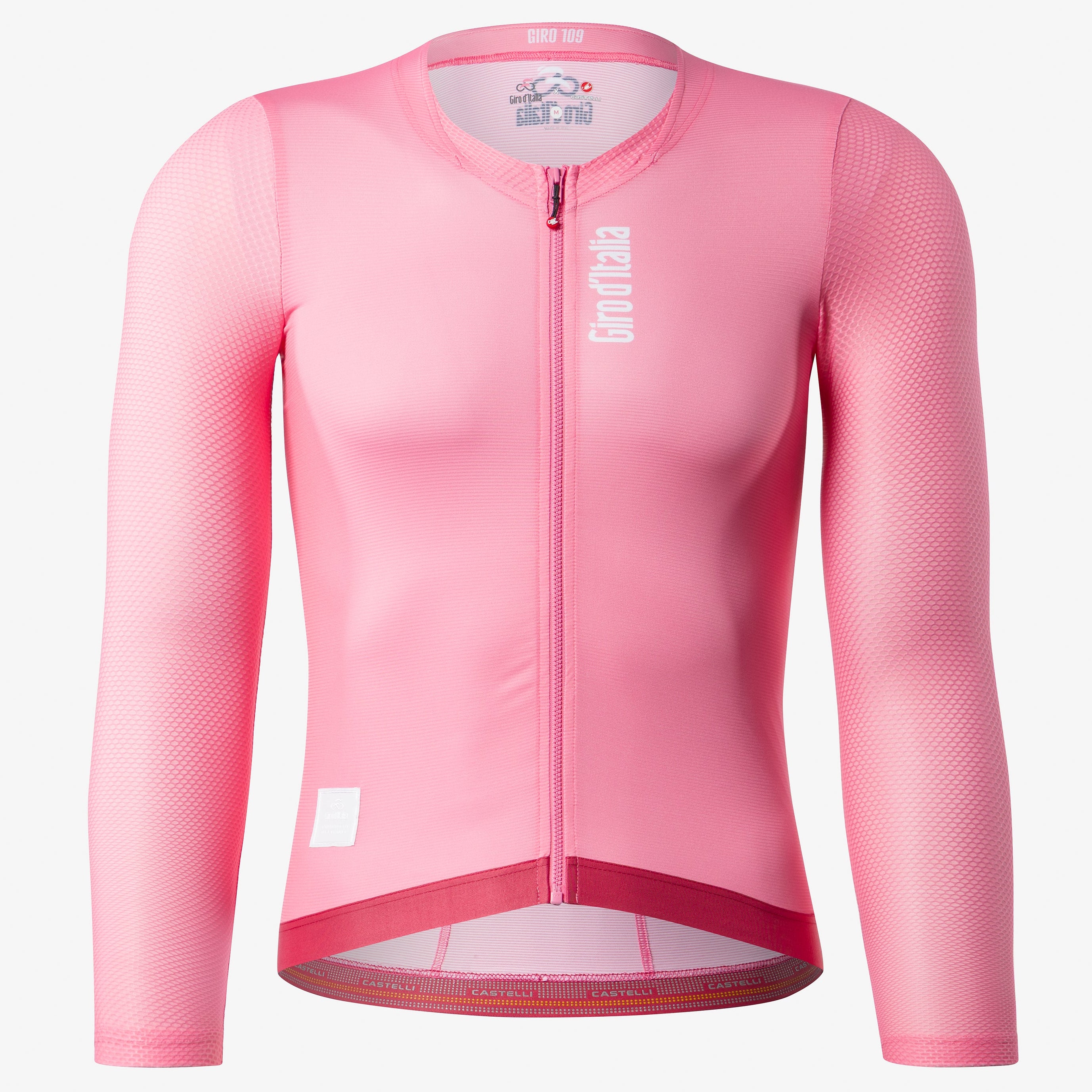 Maglia maniche lunghe Rosa Giro d'Italia 2026 Corretto Castelli
