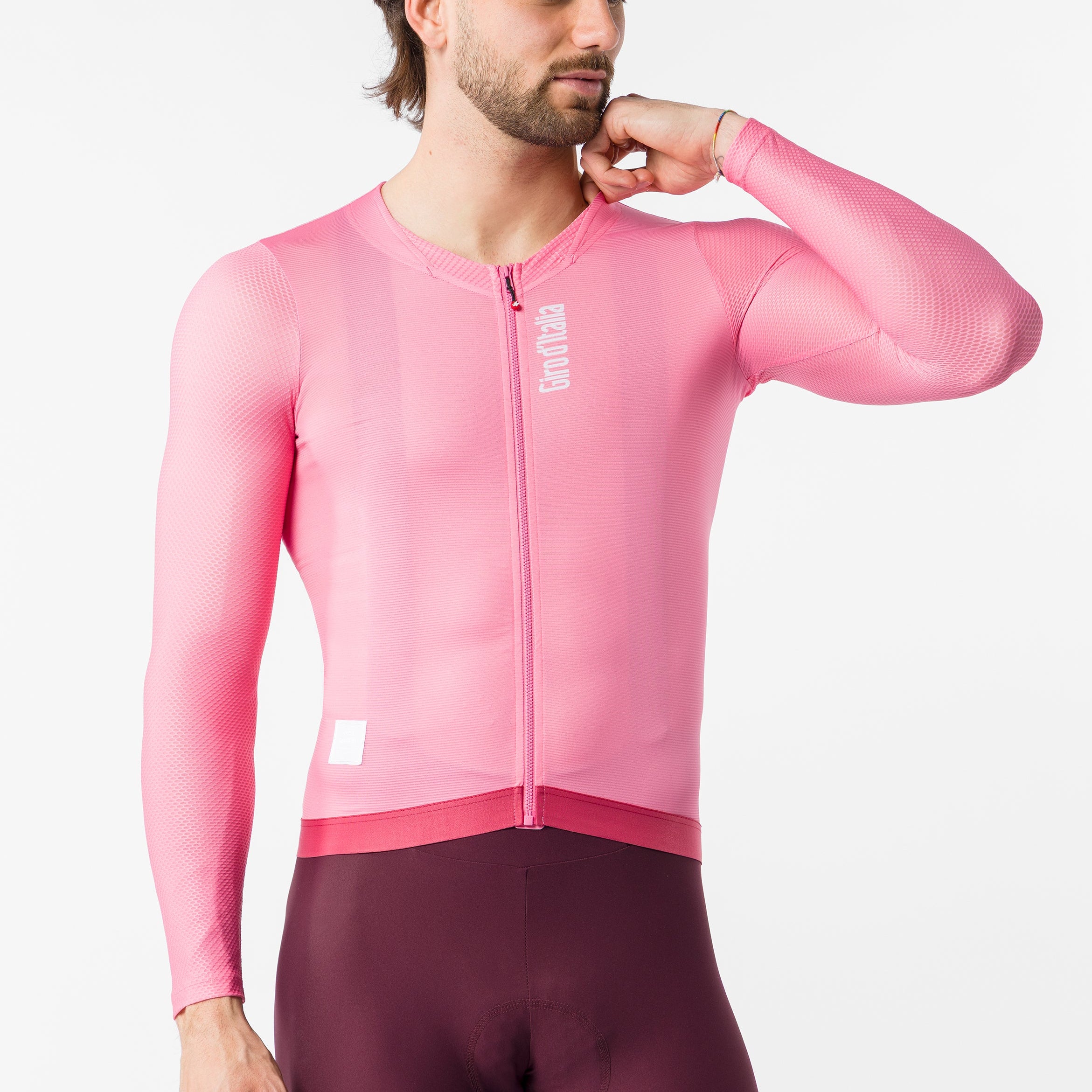Maglia maniche lunghe Rosa Giro d'Italia 2026 Corretto Castelli