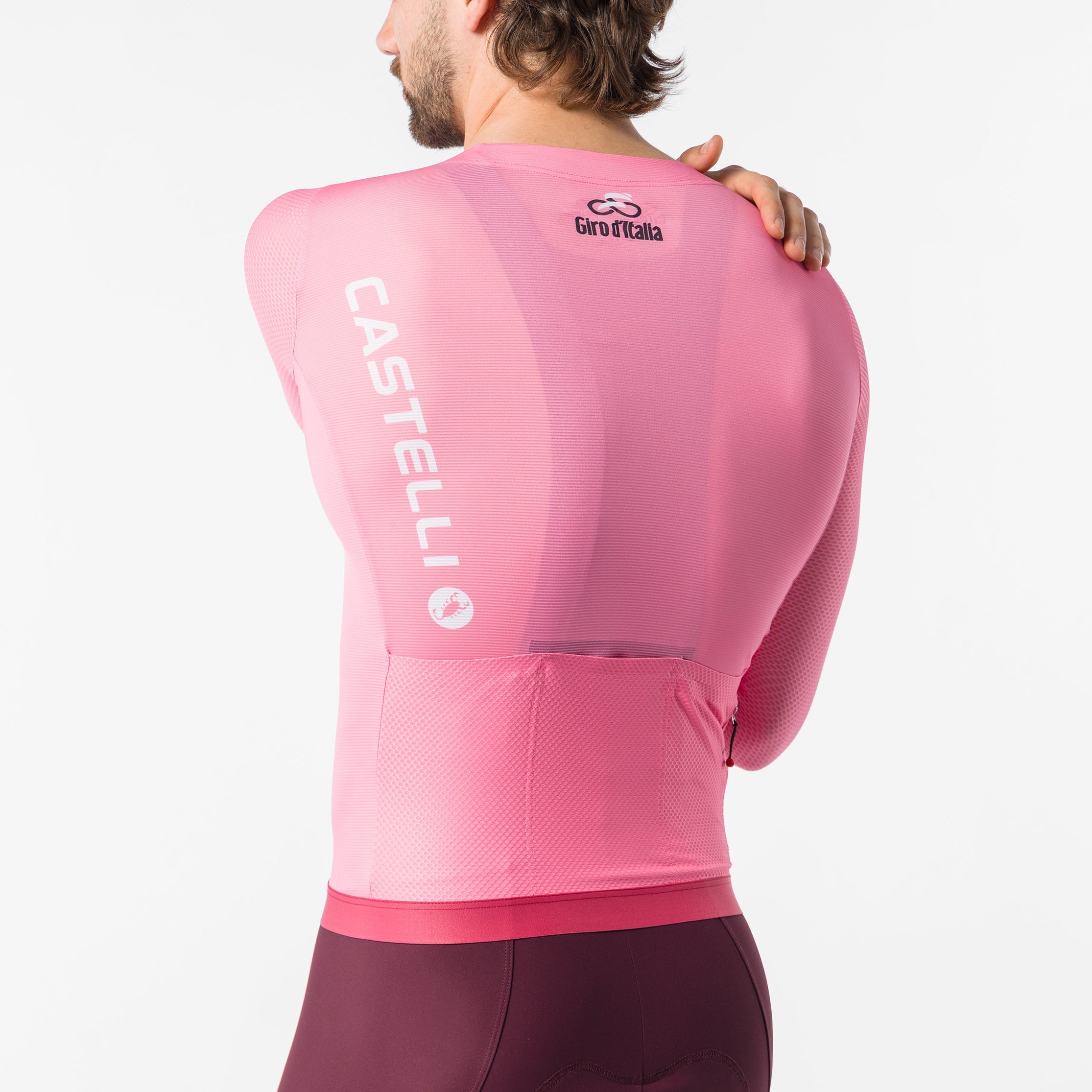 Maglia maniche lunghe Rosa Giro d'Italia 2026 Corretto Castelli