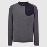 Maglia maniche lunghe Santini Power Wool Tech - Grigio Santini