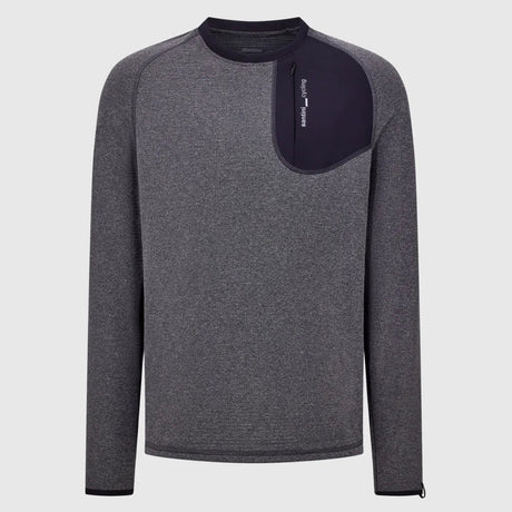Maillot manches longues Santini Power Wool Tech - Gris