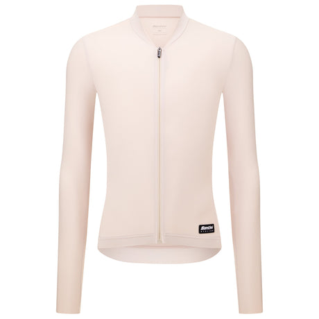 Santini Ready To Ride long sleeve jersey - Beige