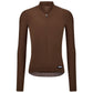 Santini Ready To Ride long sleeve jersey - Brown