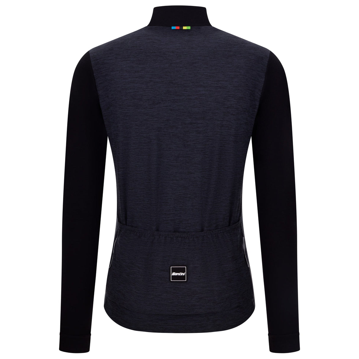 Maillot manches longues Santini UCI - Noir