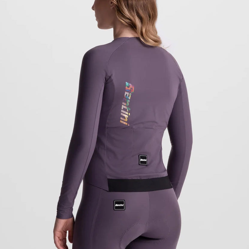 Santini Unico langarmtrikot - Cenere