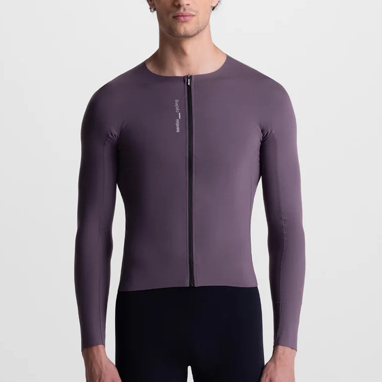 Santini Unico langarmtrikot - Cenere