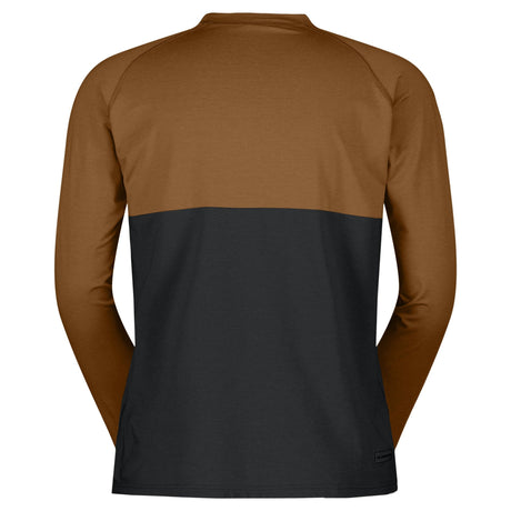 Maglia maniche lunghe Scott Trail Storm Warm Light - Marrone Scott