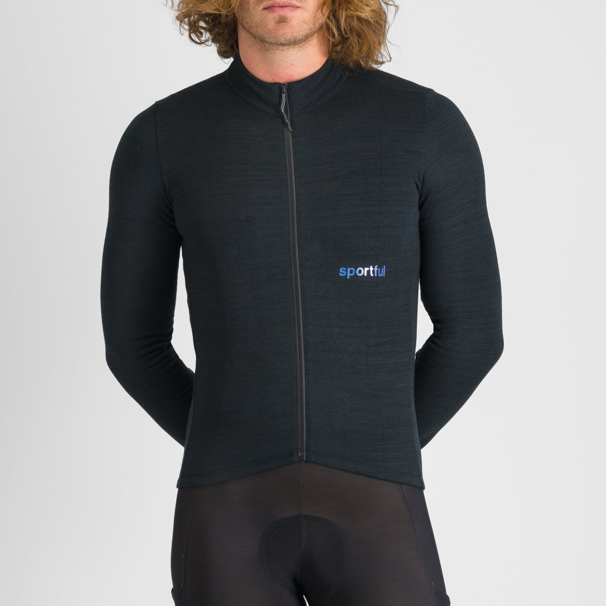 Maglia maniche lunghe Sportful Supergiara Wool - Nero Sportful