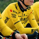 Maglia maniche lunghe Team Visma Lease a bike 2026 Yellow B.