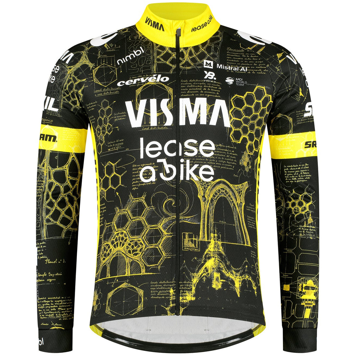Maillot de manga larga Team Visma Lease a bike 2026 Dream Like a Champion - Tdf