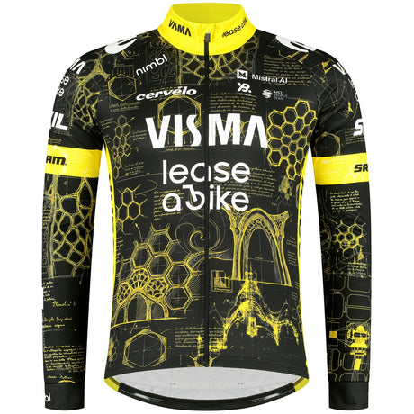 Maglia maniche lunghe Team Visma Lease a bike 2026 The Architect - Tdf Yellow B.