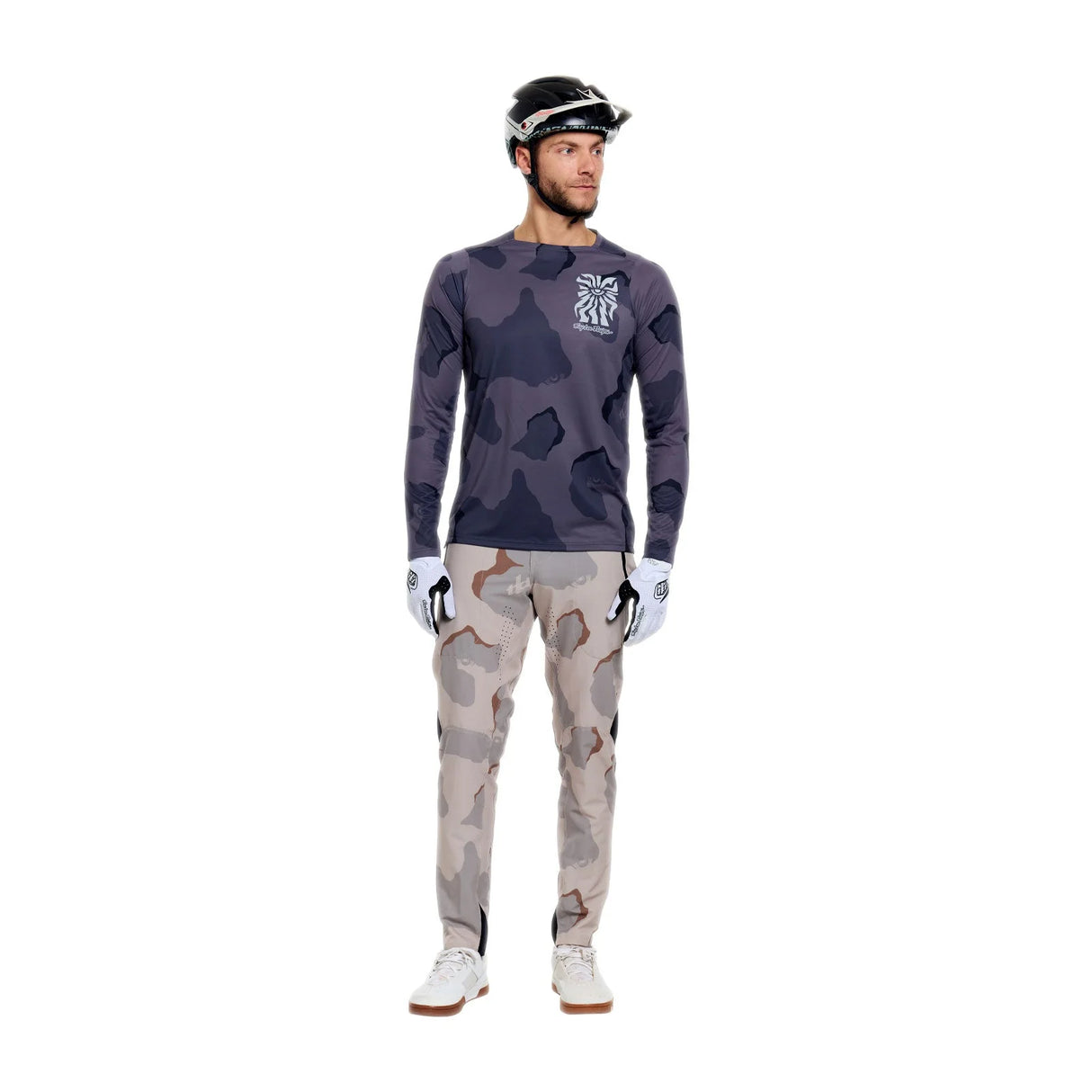 Jersey Troy Lee Designs Skyline Pro long-sleeve jersey - Black
