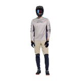 Maglia maniche lunghe Troy Lee Designs Stage Signature - Beige Troy Lee Designs
