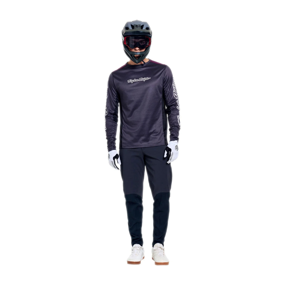 Maglia maniche lunghe Troy Lee Designs Stage Signature - Nero Troy Lee Designs