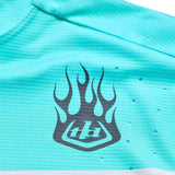Maglia maniche lunghe Troy Lee Designs Yo Moto - Nero azzurro Troy Lee Designs