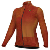 Maglia maniche lunghe donna Ale PR-E Stellar - Rosso Ale