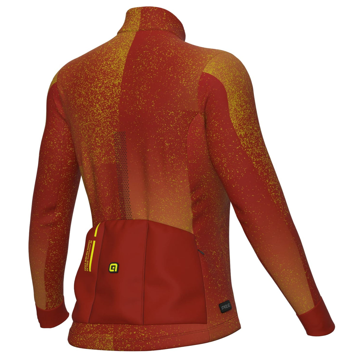 Maglia maniche lunghe donna Ale PR-E Stellar - Rosso Ale