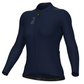 Maillot manga larga mujer Ale Pragma Color Block - Azul oscuro