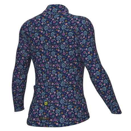 Maglia maniche lunghe donna Ale Pragma Flowery - Blu Ale
