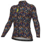 Maglia maniche lunghe donna Ale Pragma Flowery - Multicolore Ale
