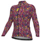 Maillot manches longues femme Ale Pragma Flowery - Rose