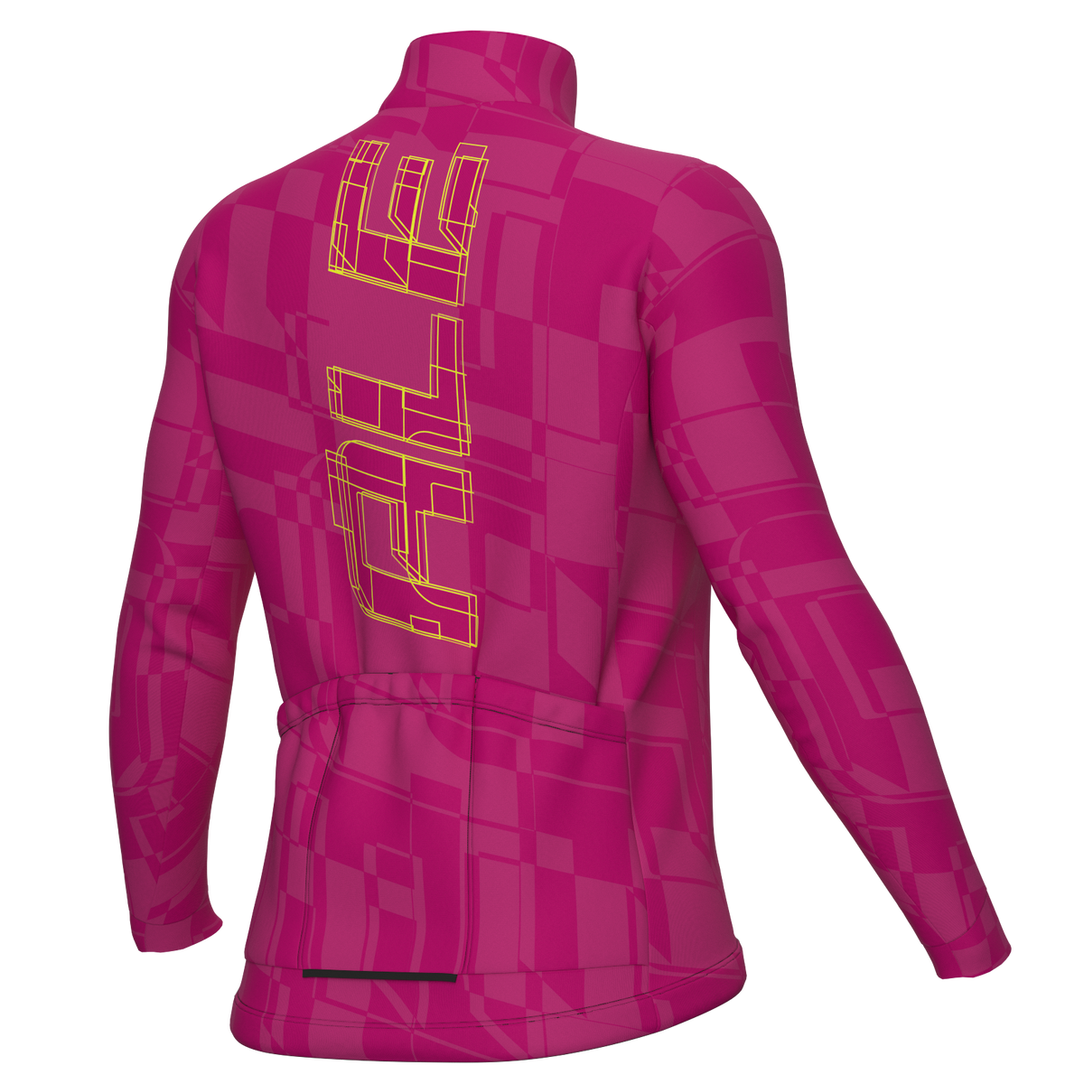 Ale Pragma Schema frau langarmtrikot - Fuchsia