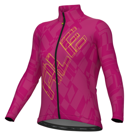 Maglia maniche lunghe donna Ale Pragma Schema - Fucsia Ale