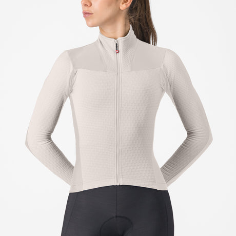 Maglia maniche lunghe donna Castelli Sfida 3 - Beige Castelli