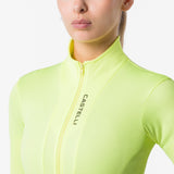 Maglia maniche lunghe donna Castelli Sinergia 3 - Giallo Castelli