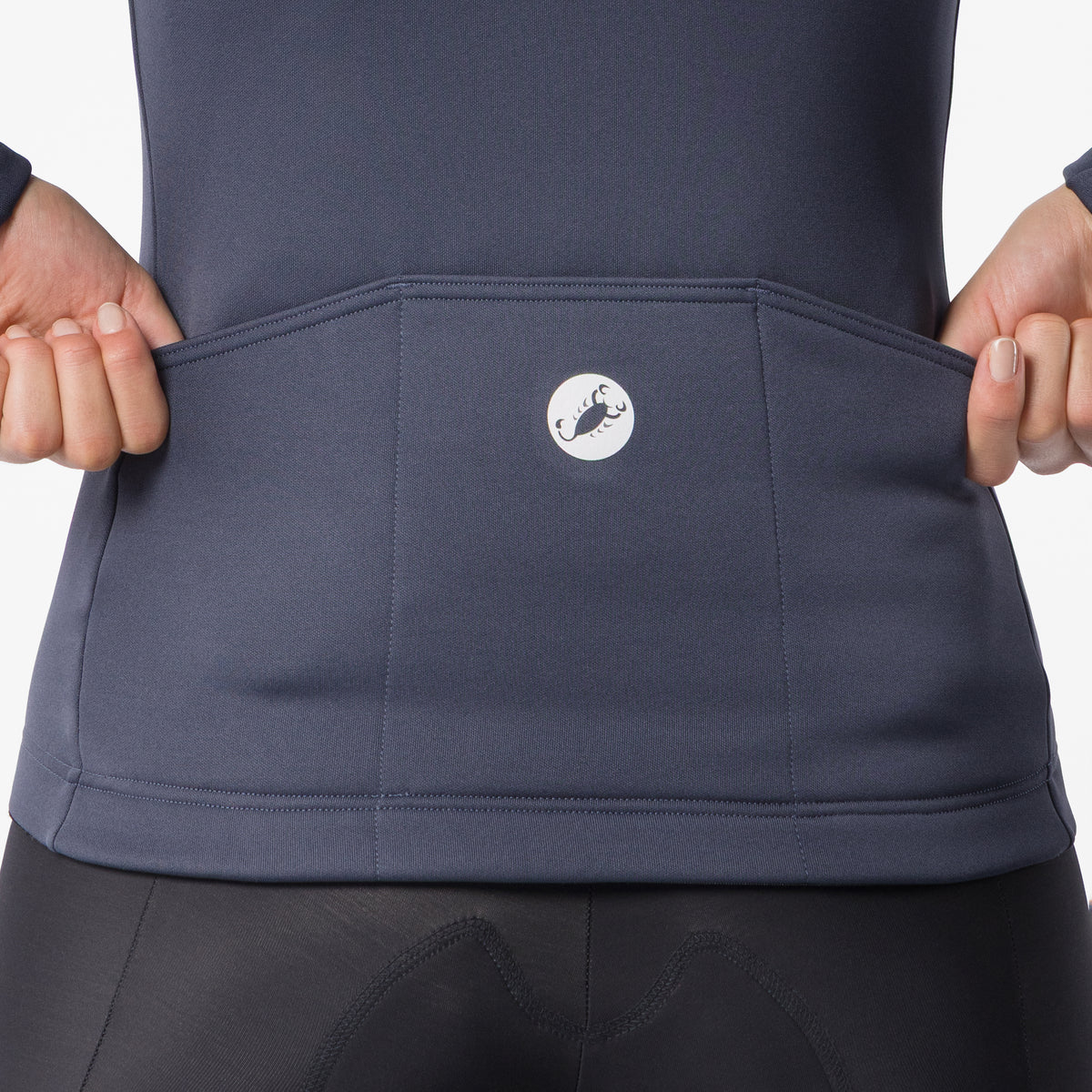 Castelli Sinergia 3 woman long sleeves jersey - Blue