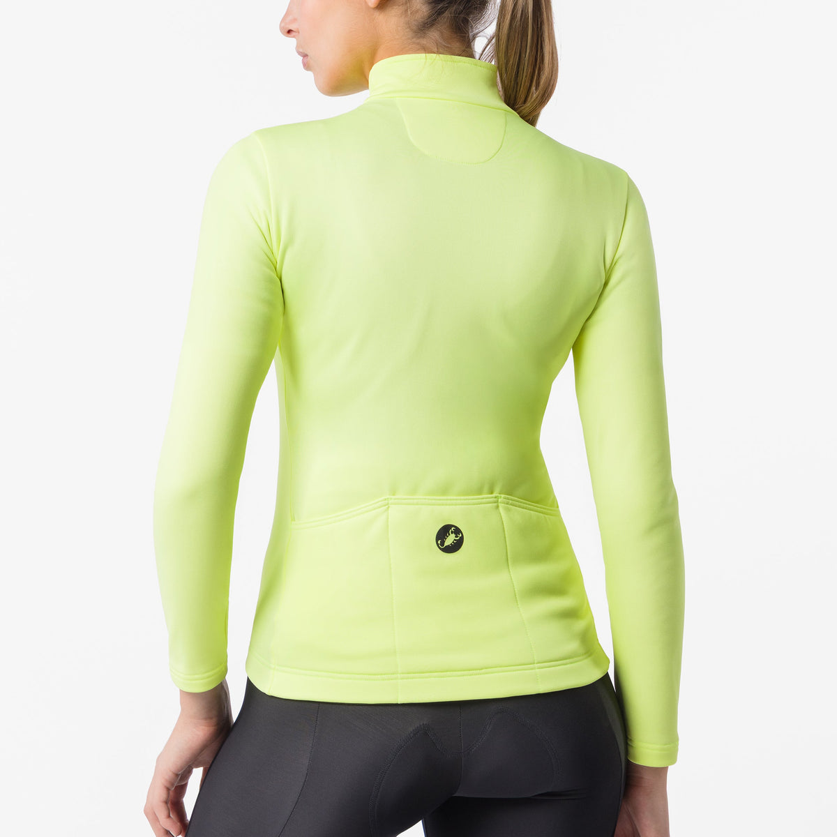 Maglia maniche lunghe donna Castelli Sinergia 3 - Giallo Castelli