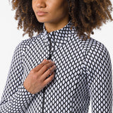Maglia maniche lunghe donna Castelli Ventra - Nero bianco Castelli