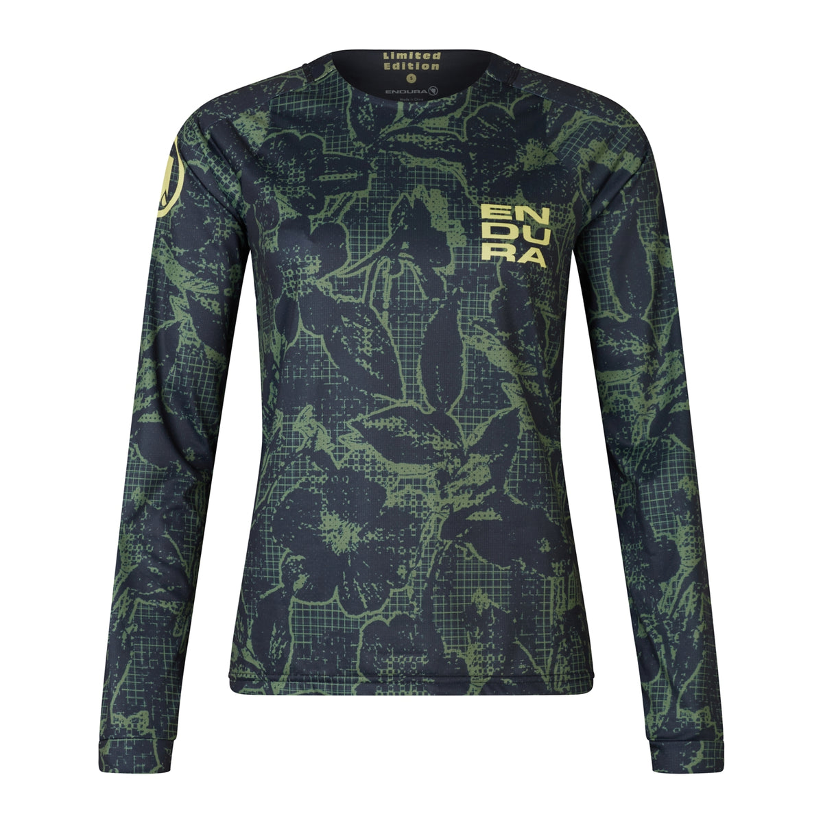 Maglia maniche lunghe donna Endura LTD PRINTED - Verde Endura