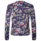 Maglia maniche lunghe donna Endura LTD PRINTED - Viola Endura
