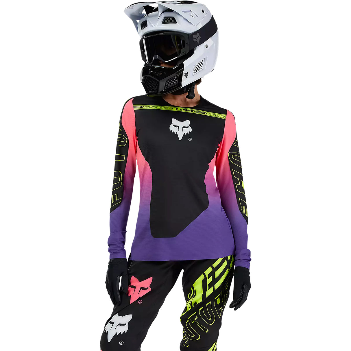 Maglia maniche lunghe donna Fox Flexair Elevated - Nero Fox