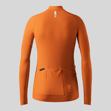 Maglia maniche lunghe donna Gobik Pacer Solid 2.0 Thai - Arancio Gobik